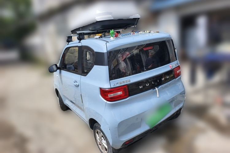 Used Wuling Hongguang MINIEV 2020 Freedom Version Lithium Iron Phosphate Rear Left 45 Deg