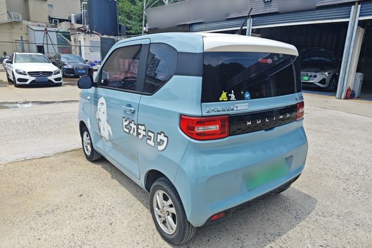 Used Wuling Hongguang MINIEV 2020 Zizai Version Lithium-NMC Rear Left 45 Deg