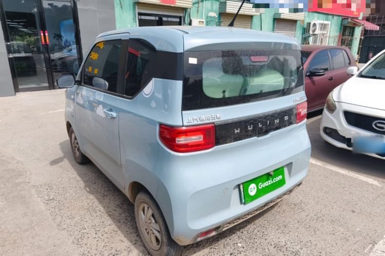 Used Wuling Hongguang MINIEV 2020 Enjoyment Model Lithium Iron Phosphate Rear Left 45 Deg
