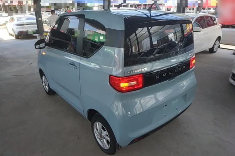 Used Wuling Hongguang MINIEV 2020 Enjoyment Model Lithium Iron Phosphate Rear Left 45 Deg