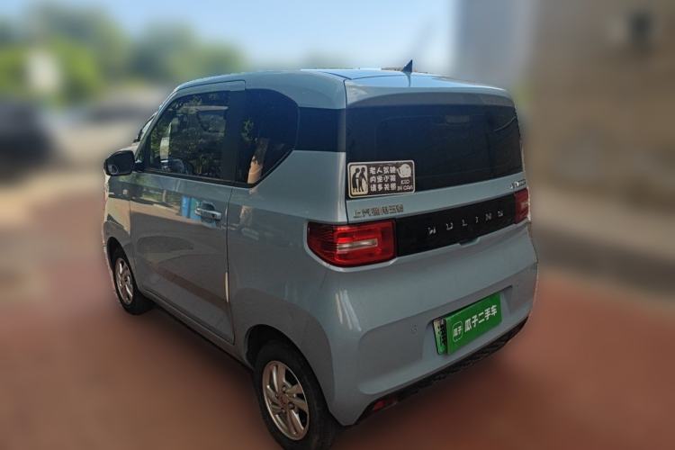 Used Wuling Hongguang MINIEV 2020 Enjoyment Model Lithium Iron Phosphate Rear Left 45 Deg