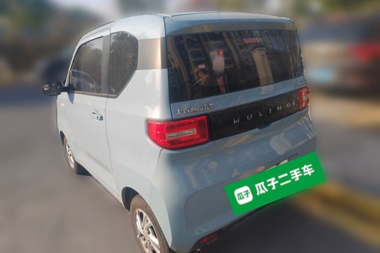 Used Wuling Hongguang MINIEV 2020 Enjoyment Model Lithium Iron Phosphate Rear Left 45 Deg