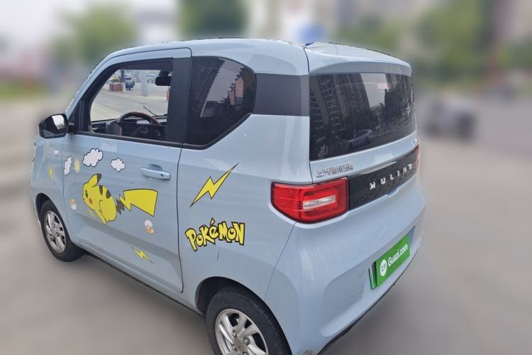 Used Wuling Hongguang MINIEV 2020 Enjoyment Model Lithium Iron Phosphate Rear Left 45 Deg