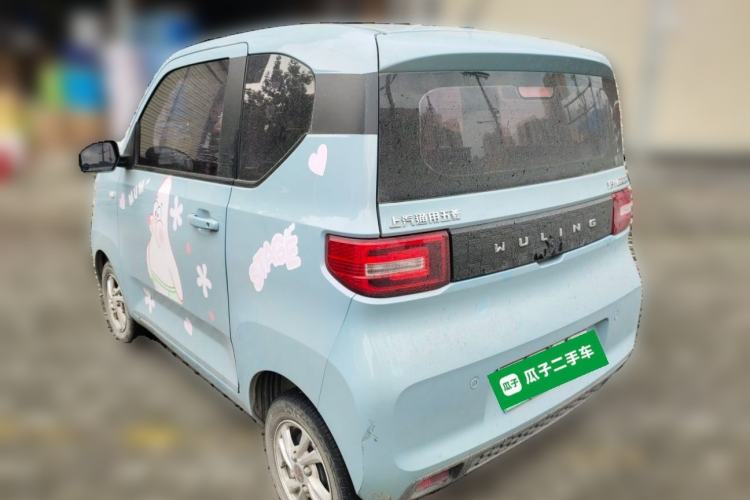 Used Wuling Hongguang MINIEV 2020 Zizai Version Lithium-NMC Rear Left 45 Deg