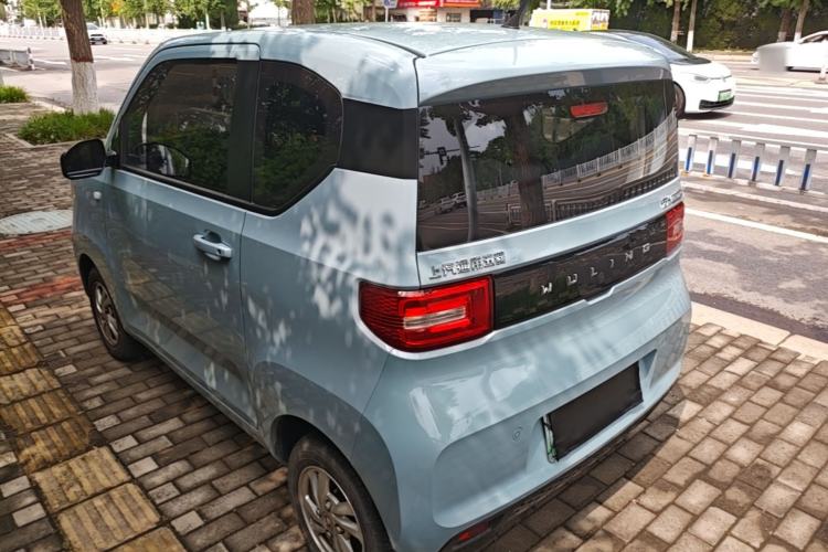 Used Wuling Hongguang MINIEV 2020 Easy Version Lithium-Ion Battery Rear Left 45 Deg