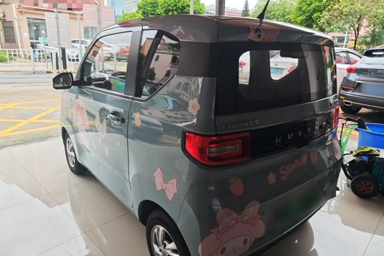 Used Wuling Hongguang MINIEV 2020 Enjoyment Model Lithium Iron Phosphate Rear Left 45 Deg