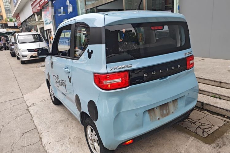 Used Wuling Hongguang MINIEV 2020 Freedom Version Lithium Iron Phosphate Rear Left 45 Deg