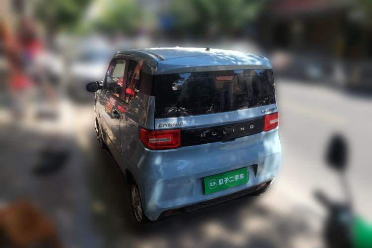 Used Wuling Hongguang MINIEV 2020 Enjoyment Model Lithium Iron Phosphate Rear Left 45 Deg