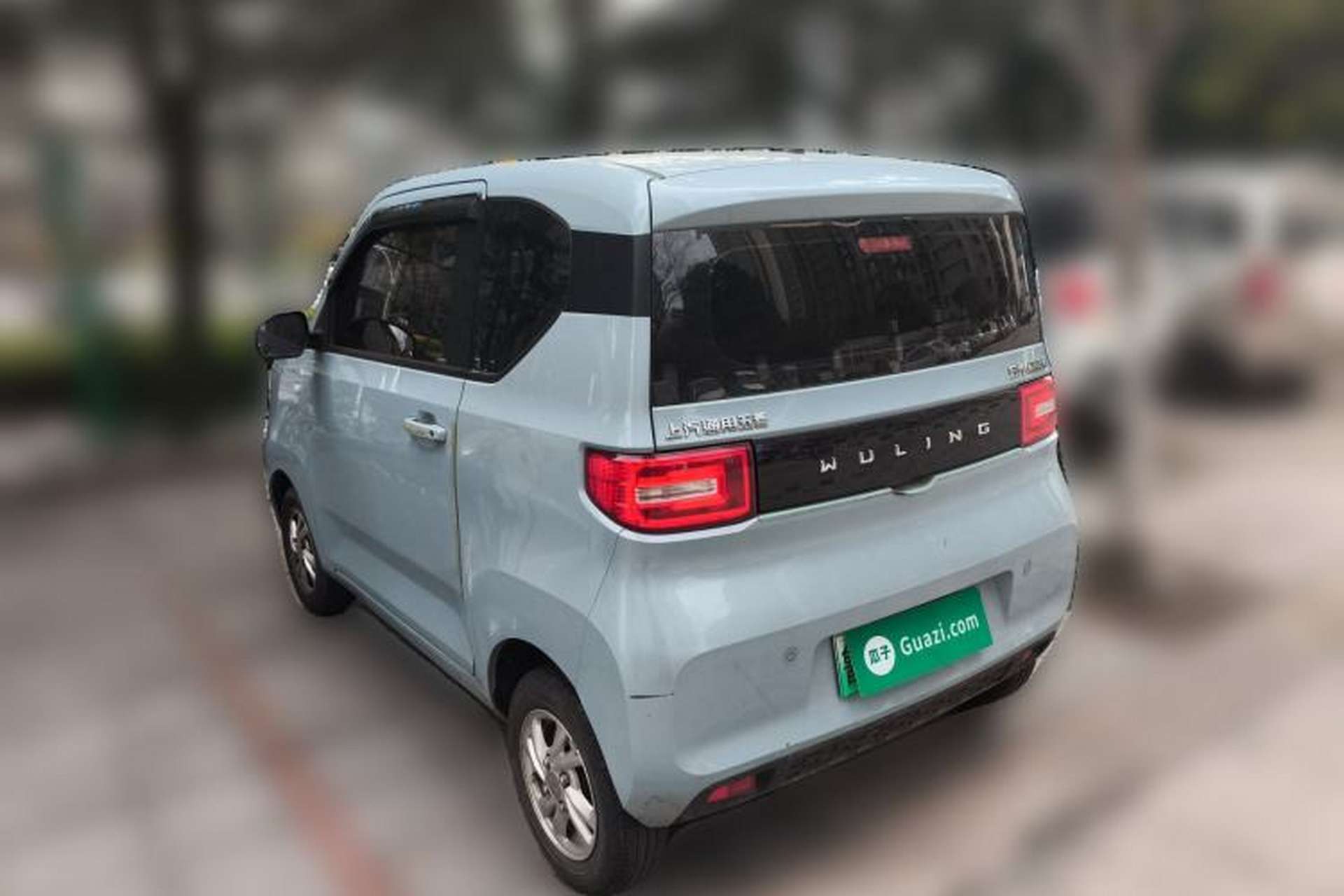 Used Wuling Hongguang MINIEV 2020 Easy Version Lithium-Ion Battery Rear Left 45 Deg