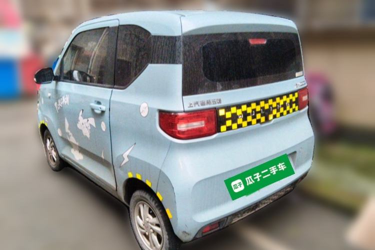 Used Wuling Hongguang MINIEV 2020 Freedom Version Lithium Iron Phosphate Rear Left 45 Deg