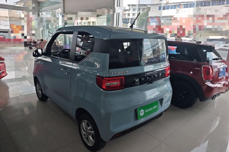 Used Wuling Hongguang MINIEV 2020 Enjoyment Model Lithium Iron Phosphate Rear Left 45 Deg