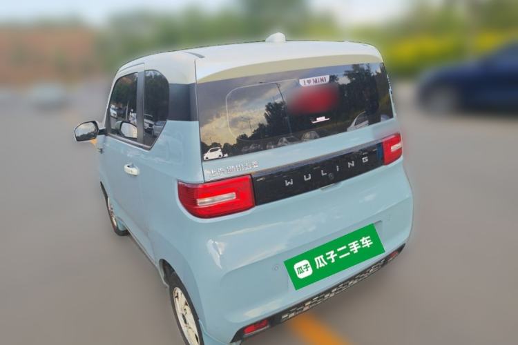 Used Wuling Hongguang MINIEV 2020 Enjoyment Model Lithium Iron Phosphate Rear Left 45 Deg