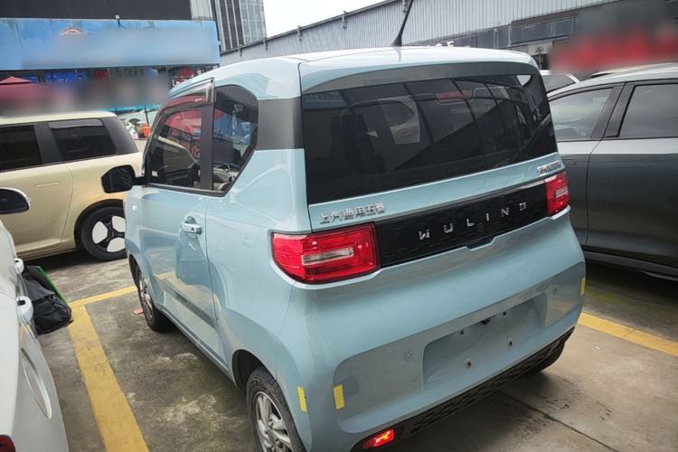 Used Wuling Hongguang MINIEV 2020 Enjoyment Model Lithium Iron Phosphate Rear Left 45 Deg