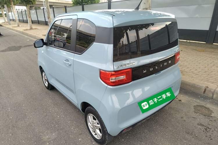 Used Wuling Hongguang MINIEV 2020 Enjoyment Model Lithium Iron Phosphate Rear Left 45 Deg