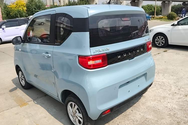 Used Wuling Hongguang MINIEV 2020 Enjoyment Model Lithium Iron Phosphate Rear Left 45 Deg