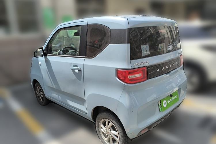 Used Wuling Hongguang MINIEV 2020 Enjoyment Model Lithium Iron Phosphate Rear Left 45 Deg