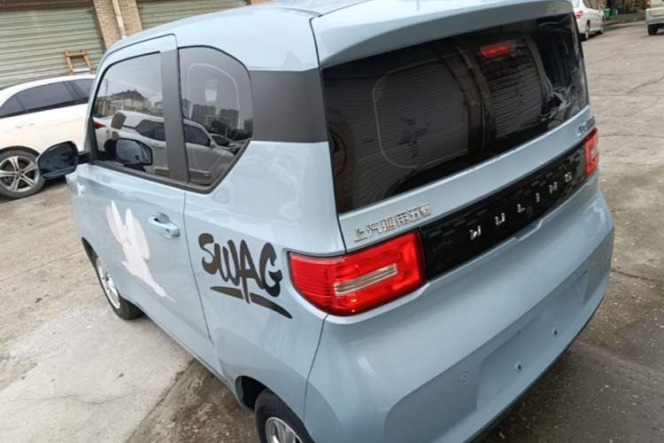 Used Wuling Hongguang MINIEV 2020 Freedom Version Lithium Iron Phosphate Rear Left 45 Deg