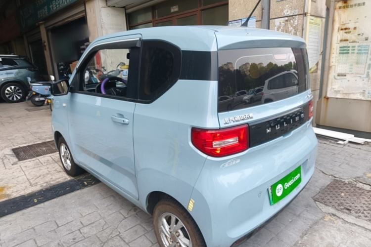 Used Wuling Hongguang MINIEV 2020 Enjoyment Model Lithium Iron Phosphate Rear Left 45 Deg