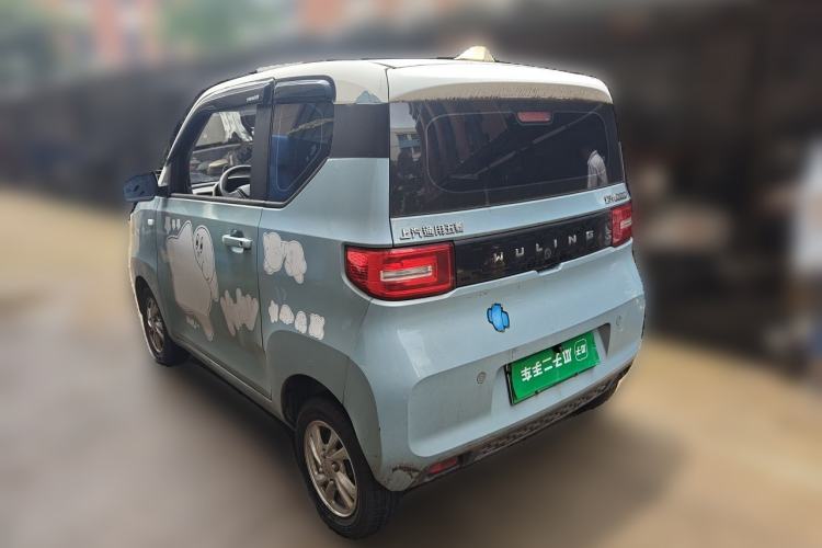Used Wuling Hongguang MINIEV 2020 Enjoyment Model Lithium Iron Phosphate Rear Left 45 Deg