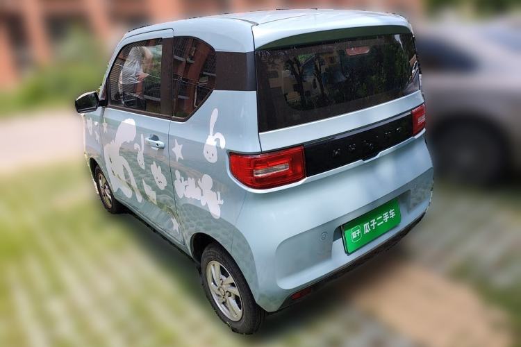 Used Wuling Hongguang MINIEV 2020 Freedom Version Lithium Iron Phosphate Rear Left 45 Deg