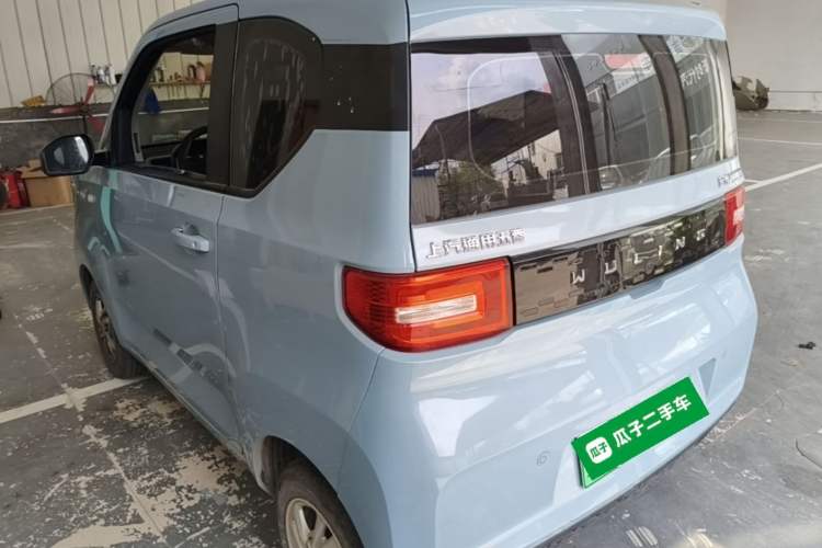 Used Wuling Hongguang MINIEV 2020 Freedom Version Lithium Iron Phosphate Rear Left 45 Deg