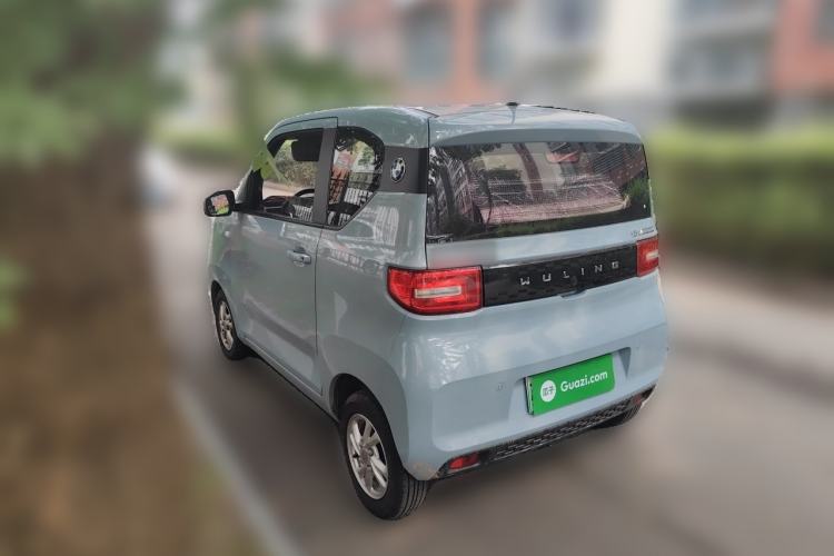 Used Wuling Hongguang MINIEV 2020 Enjoyment Model Lithium Iron Phosphate Rear Left 45 Deg