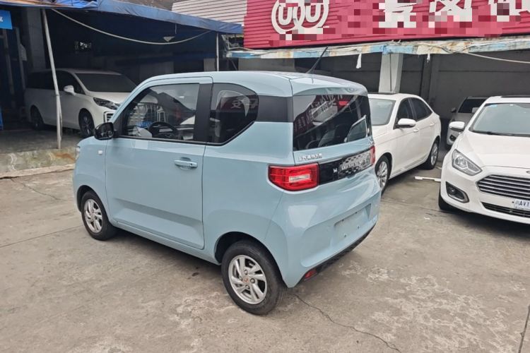 Used Wuling Hongguang MINIEV 2020 Enjoyment Model Lithium Iron Phosphate Rear Left 45 Deg