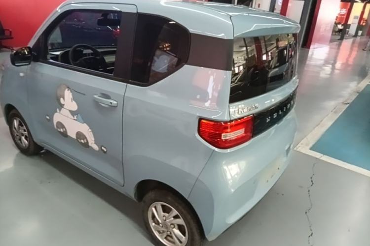 Used Wuling Hongguang MINIEV 2020 Enjoyment Model Lithium Iron Phosphate Rear Left 45 Deg