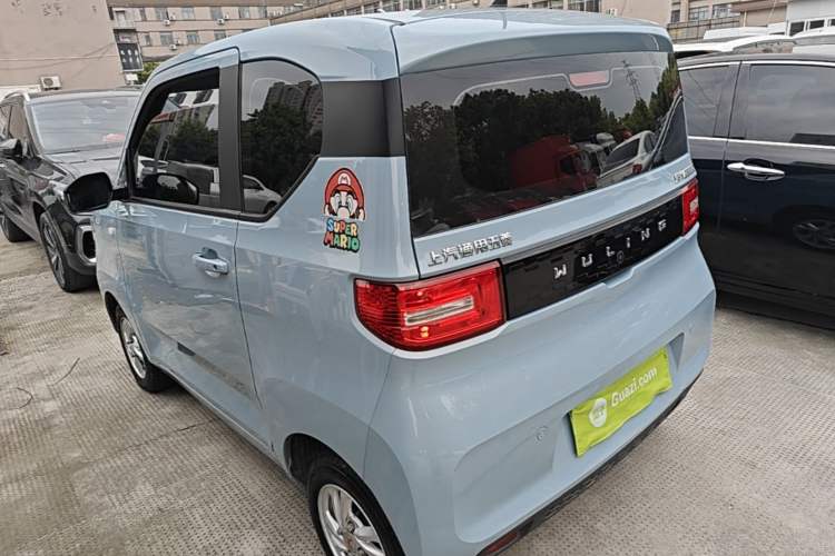 Used Wuling Hongguang MINIEV 2020 Freedom Version Lithium Iron Phosphate Rear Left 45 Deg