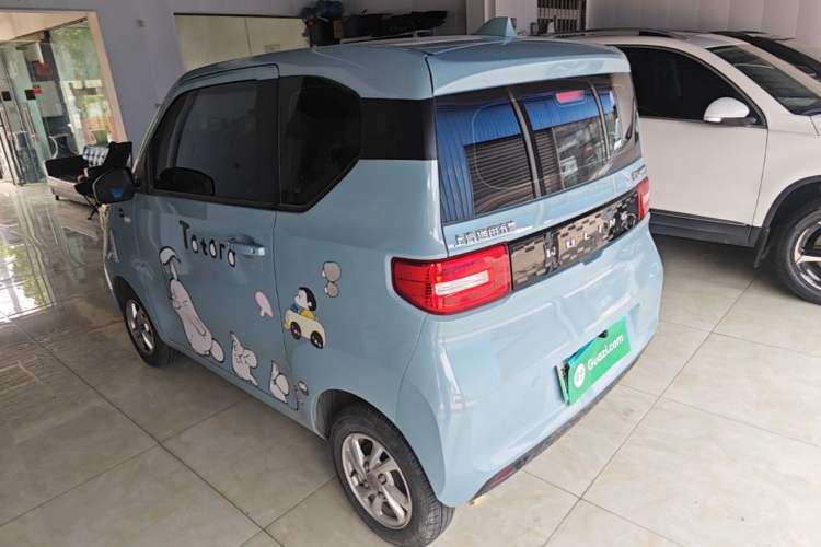 Used Wuling Hongguang MINIEV 2020 Enjoyment Model Lithium Iron Phosphate Rear Left 45 Deg