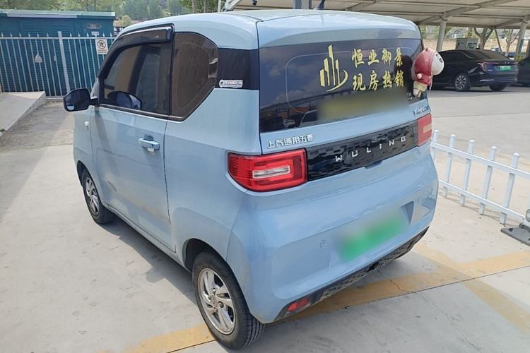 Used Wuling Hongguang MINIEV 2020 Zizai Version Lithium-NMC Rear Left 45 Deg