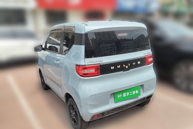 Used Wuling Hongguang MINIEV 2020 Enjoyment Model Lithium Iron Phosphate Rear Left 45 Deg