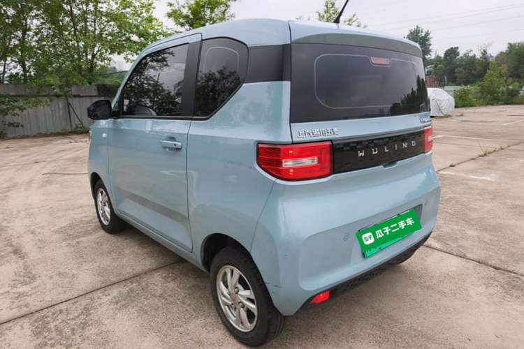 Used Wuling Hongguang MINIEV 2020 Freedom Version Lithium Iron Phosphate Rear Left 45 Deg