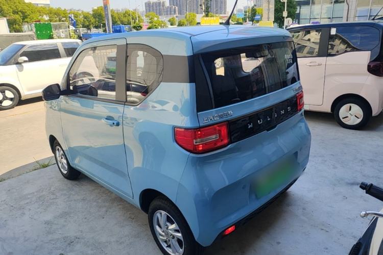 Used Wuling Hongguang MINIEV 2020 Zizai Version Lithium-NMC Rear Left 45 Deg