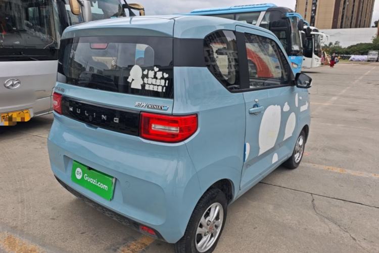 Used Wuling Hongguang MINIEV 2020 Enjoyment Model Lithium Iron Phosphate Rear Right 45 Deg