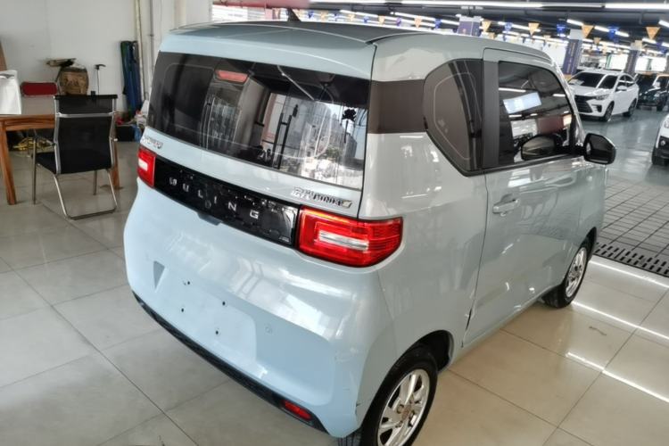 Used Wuling Hongguang MINIEV 2020 Enjoyment Model Lithium Iron Phosphate Rear Right 45 Deg