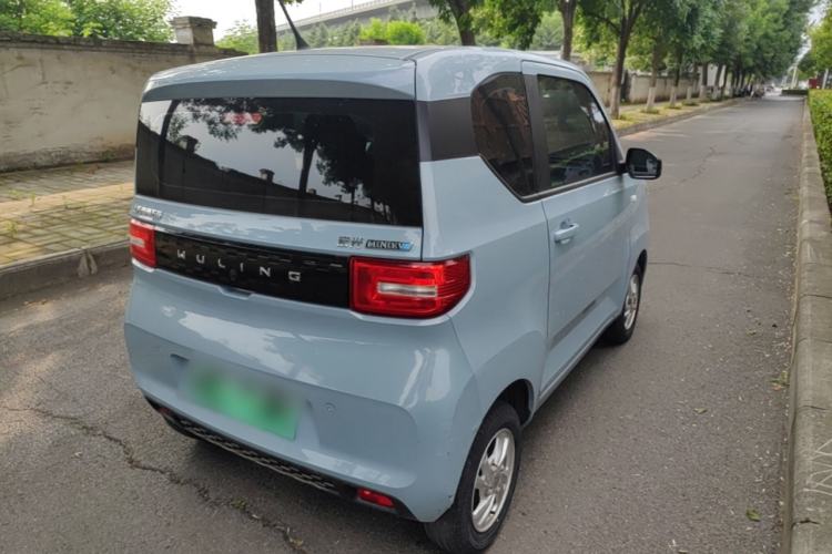 Used Wuling Hongguang MINIEV 2020 Freedom Version Lithium Iron Phosphate Rear Right 45 Deg