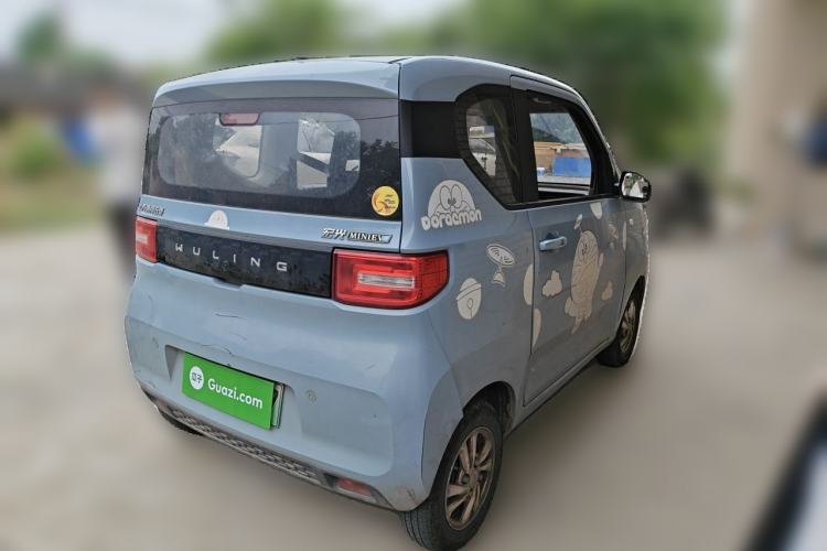 Used Wuling Hongguang MINIEV 2020 Zizai Version Lithium-NMC Rear Right 45 Deg