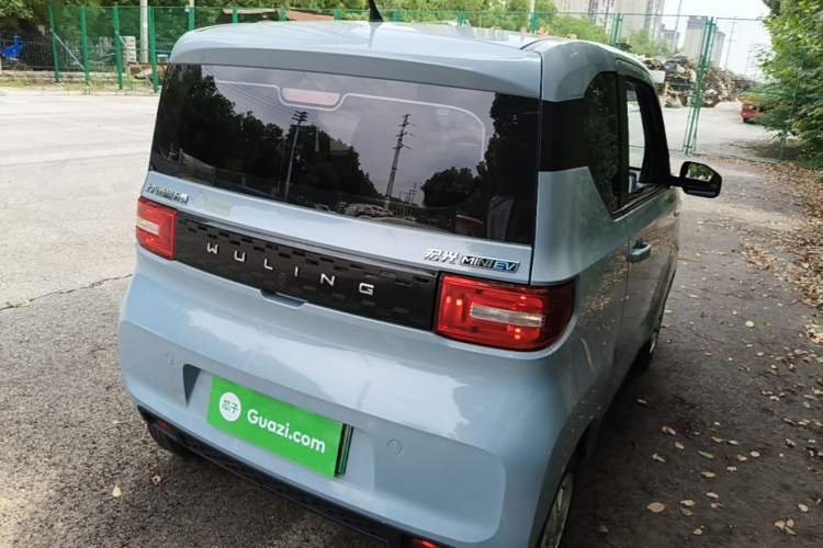 Used Wuling Hongguang MINIEV 2020 Enjoyment Model Lithium Iron Phosphate Rear Right 45 Deg