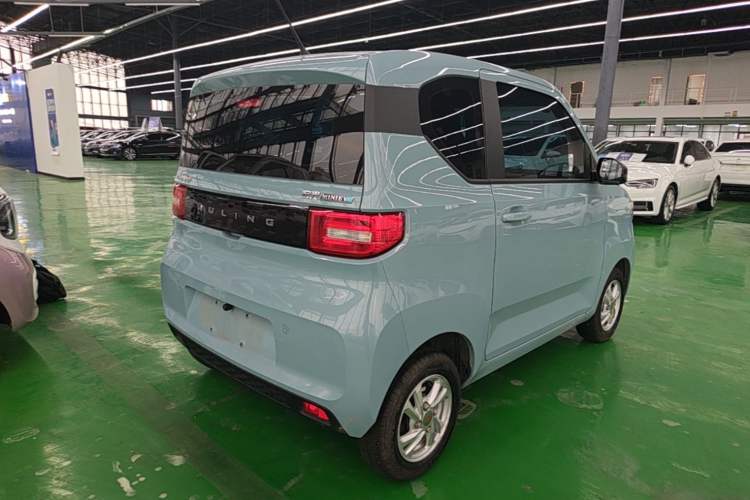 Used Wuling Hongguang MINIEV 2020 Freedom Version Lithium Iron Phosphate Rear Right 45 Deg