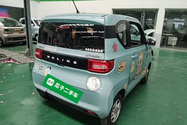 Used Wuling Hongguang MINIEV 2020 Freedom Version Lithium Iron Phosphate Rear Right 45 Deg