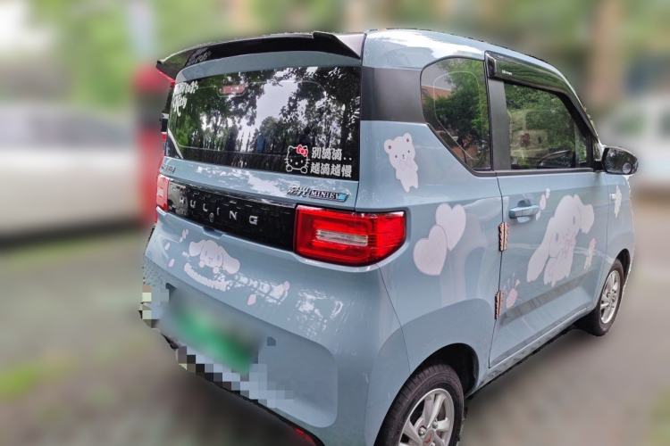 Used Wuling Hongguang MINIEV 2020 Freedom Version Lithium Iron Phosphate Rear Right 45 Deg