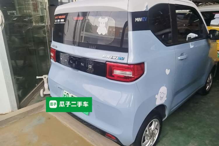 Used Wuling Hongguang MINIEV 2020 Easy Version Lithium-Ion Battery Rear Right 45 Deg