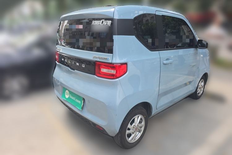 Used Wuling Hongguang MINIEV 2020 Enjoyment Model Lithium Iron Phosphate Rear Right 45 Deg
