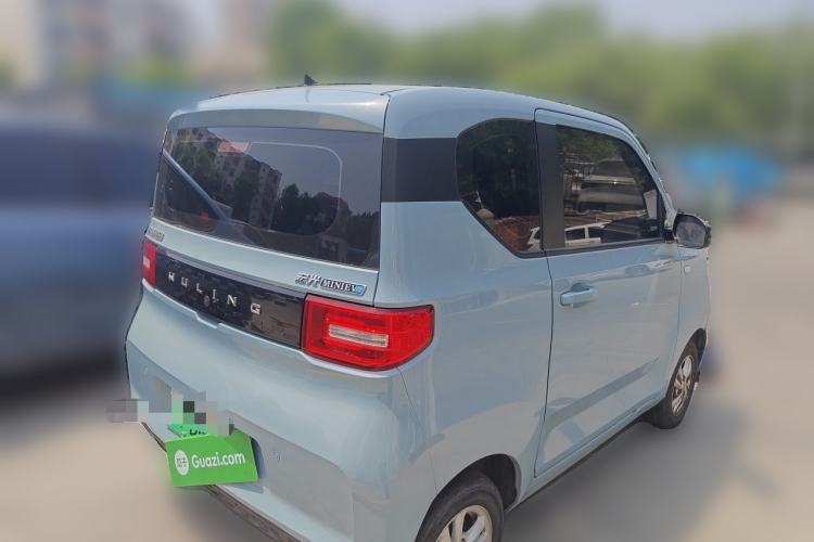 Used Wuling Hongguang MINIEV 2020 Enjoyment Model Lithium Iron Phosphate Rear Right 45 Deg