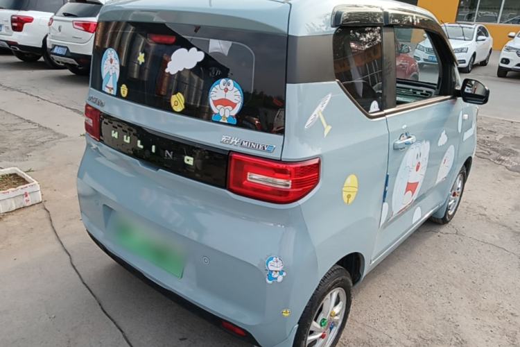 Used Wuling Hongguang MINIEV 2020 Freedom Version Lithium Iron Phosphate Rear Right 45 Deg