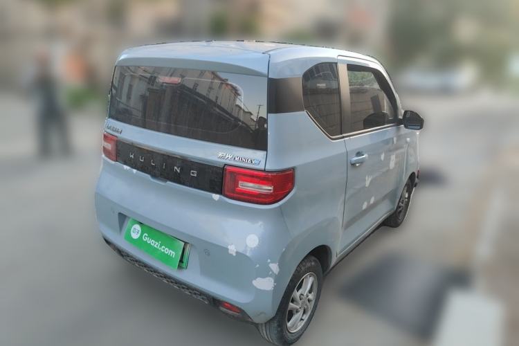 Used Wuling Hongguang MINIEV 2020 Enjoyment Model Lithium Iron Phosphate Rear Right 45 Deg
