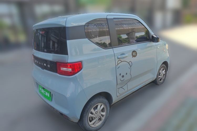Used Wuling Hongguang MINIEV 2020 Freedom Version Lithium Iron Phosphate Rear Right 45 Deg