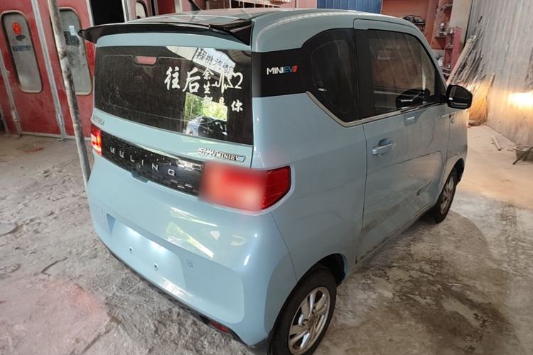 Used Wuling Hongguang MINIEV 2020 Freedom Version Lithium Iron Phosphate Rear Right 45 Deg