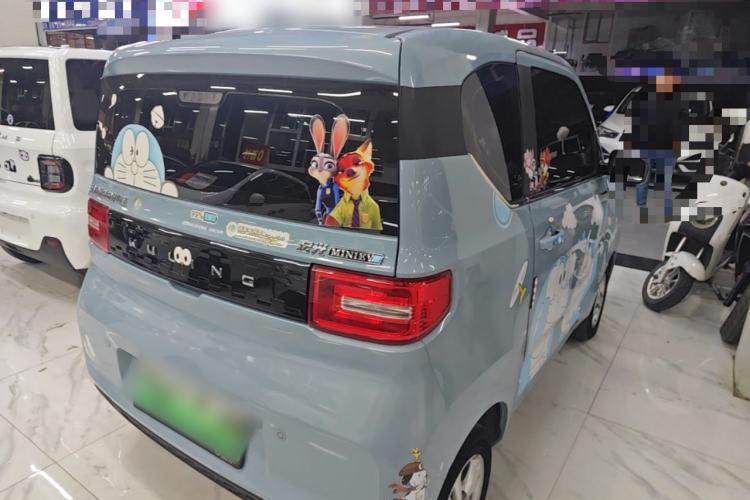 Used Wuling Hongguang MINIEV 2020 Enjoyment Model Lithium Iron Phosphate Rear Right 45 Deg